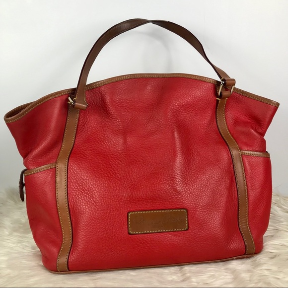Dooney & Bourke Handbags - Dooney & Bourke soft leather 2 strap shoulder bag